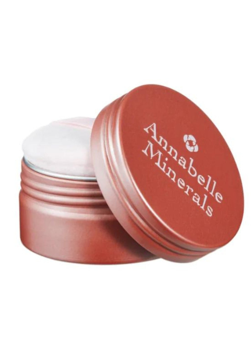 Wielorazowy aluminiowy słoiczek Annabelle Minerals do przechowywania kosmetyków mineralnych