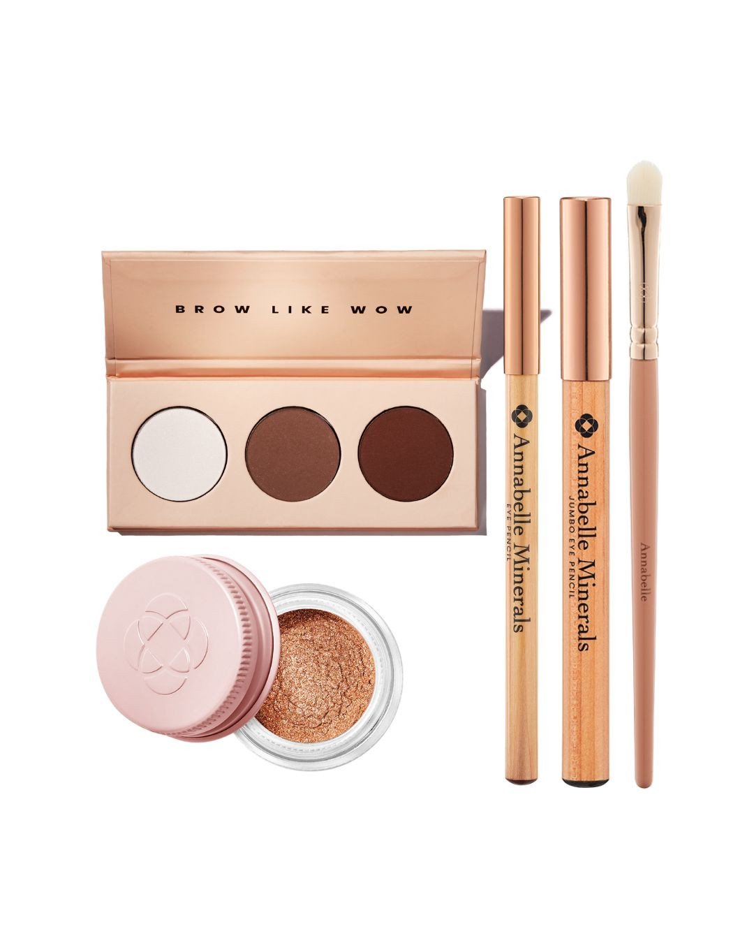 Zestaw Eye Pop Annabelle Minerals do makijażu oczu i brwi